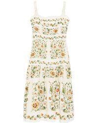 Agua Bendita - 'Nispero Uchuva' Midi Dress - Lyst