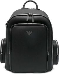 Emporio Armani - Multi-Pocket Backpack - Lyst