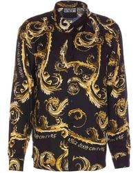 Versace Jeans Couture - Chromo Print Couture Shirt - Lyst
