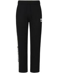 CASABLANCA - Wool Trousers With Logo - Lyst