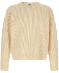 Jil Sander - Fisherman's Rib' Sweater - Lyst