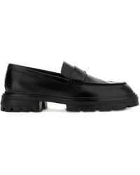 Hogan - H673 Leather Loafers - Lyst