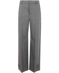 Jean Paul Gaultier - Tailoring Trouser With Hem Buttoning Detail - Lyst