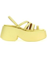 Marsèll - Marsèll Strappy Platform Sandals - Lyst