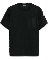 Moncler - Patch-Pocket T-Shirt - Lyst