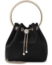 Jimmy Choo - Bon Bon Satin Handbag - Lyst