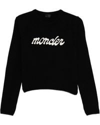 Moncler - Logo Wool And Cashmere Jumper - Lyst