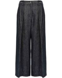 Brunello Cucinelli - A-Line Pleated Pants - Lyst