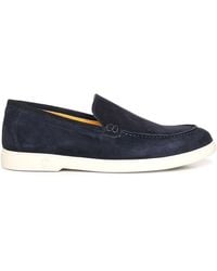 Giuliano Galiano - Luxe Suede Loafers - Lyst