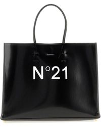 N°21 - Shopper Bag With Logo - Lyst