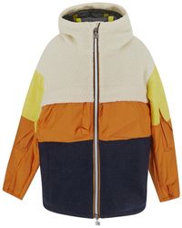 K-Way - Jacket With Sherpa - Lyst