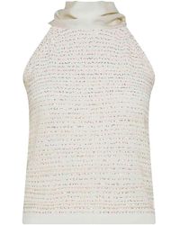 D. EXTERIOR - Top With Sequin Detail - Lyst