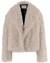 Stand Studio - Smara Faux Fur Jacket - Lyst