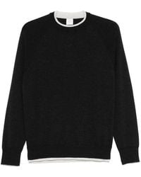 Eleventy - Contrasting-Trim Sweater - Lyst