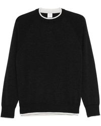 Eleventy - Contrasting-Trim Sweater - Lyst