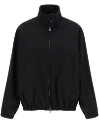 Courreges - 'Buckle Zipped Bomber' Jacket - Lyst