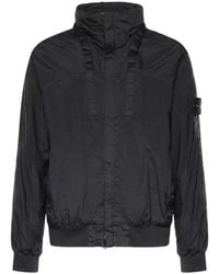 Stone Island - Nylon Metal Stand-Up Collar Jacket - Lyst