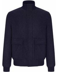 Brunello Cucinelli - Wool And Cashmere Blouson - Lyst
