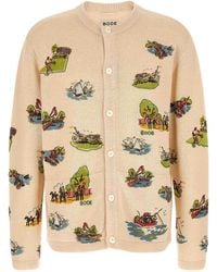 Bode - Beaded Camp Cardigan - Lyst