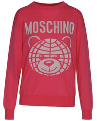 Moschino - Cotton Sweatshirt - Lyst