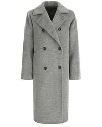 L.B.M. 1911 - Light Double-Breasted Coat - Lyst