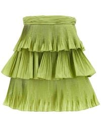 Valentino Garavani - Skirt Velentino Taffet - Lyst