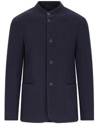 Giorgio Armani - Korean Collar Jacket - Lyst