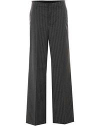 Zadig & Voltaire - Anthracite Striped Pants - Lyst