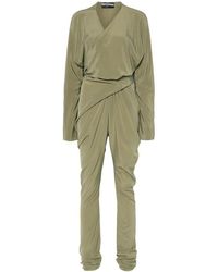 Cortana - Serp Silk Jumpsuit - Lyst