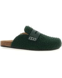 JW Anderson - Felt Loafer Mules - Lyst