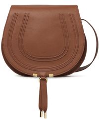 Chloé - Grained Leather Bag With Stitching - Lyst