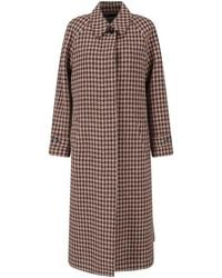 Lardini - Wool Blend Coat - Lyst