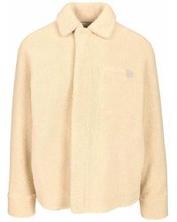 Loewe - Shearling Overshirt - Lyst