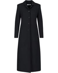 Jil Sander - Abrigo Midi - Lyst