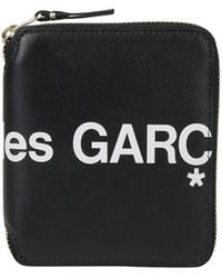 Comme des Garçons - Leather Zipped Bi-Fold Wallet - Lyst