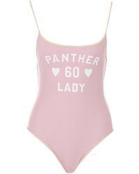 Valentino Garavani - Panther Lady Patterned One Piece Swimsuit - Lyst