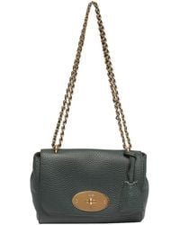 Mulberry - Hammered Leather Bag With Chain Strap - Lyst