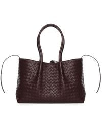 Bottega Veneta - Pinacoteca Leather Tote Bag - Lyst