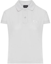Balenciaga - Cotton Pique Polo Shirt With Sport Icon Logo - Lyst