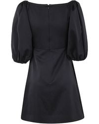 Patou - Volume Sleeves Drawstring Dress - Lyst