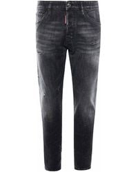 DSquared² - Stretch Cotton Denim Jeans - Lyst