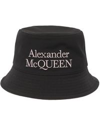 McQueen - Logo Bucket Hat - Lyst