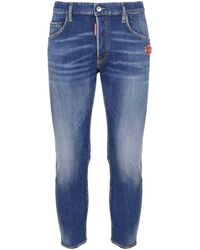 DSquared² - Five Pockets Jeans In Cotton Denim - Lyst