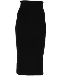 IRO - Knitted Midi Skirt - Lyst