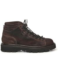 Sturlini - Leather Lace-Up Ankle Boots - Lyst