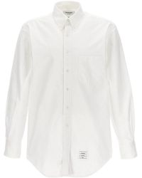 Thom Browne - "classic L/s Bd Pc Shirt" Cotton Shirt - Lyst
