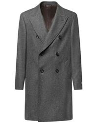 Canali - Abrigo Midi - Lyst