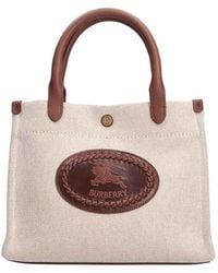 Burberry - Clovelly Mini Tote Bag - Lyst