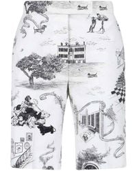 Thom Browne - Hector Toile Shorts - Lyst