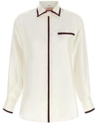 F.R.S For Restless Sleepers - Shirt With Contrast Profiles - Lyst